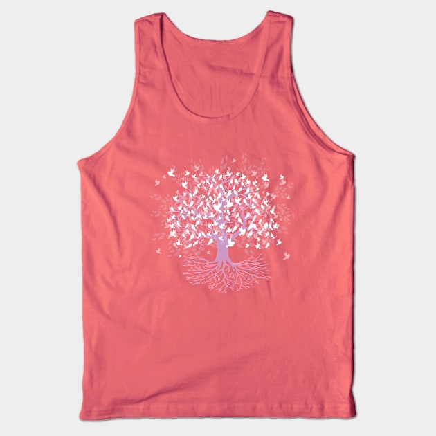 Tree of life purple bird version Tank Top by Bwiselizzy